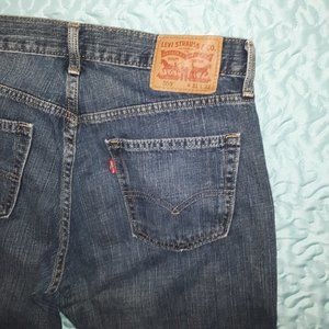 Levi's 559 Relaxed Medium Wash Blue Jeans 31x32